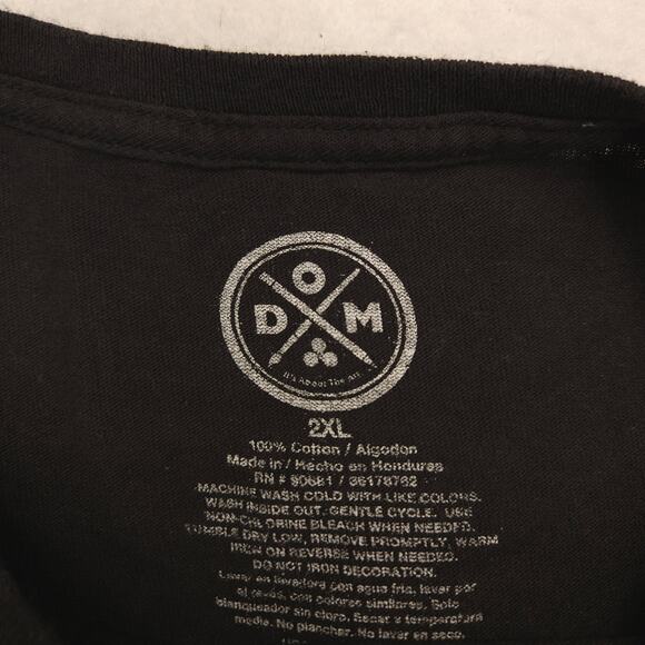 DOM Alien No Sign of Intelligent Life Anywhere T Shirt Mens Size 2XL Black - Picture 3 of 9